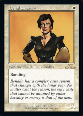 Héroe benaliano (Retro) [Edición del 30.º aniversario]