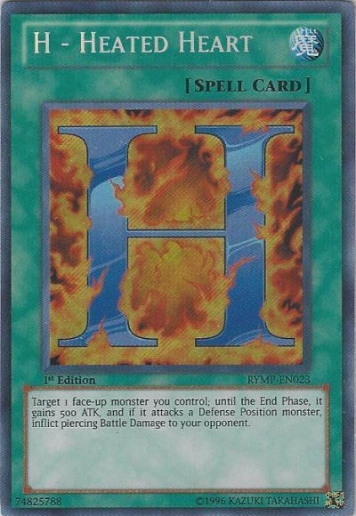 H - Cœur ardent [RYMP-EN023] Secret Rare