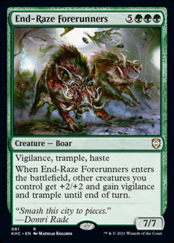 Ancêtres de la fin du carnage [Kaldheim Commander]
