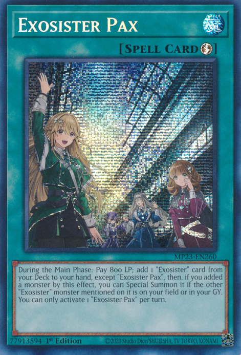 Exosœur Pax [MP23-FR260] Prismatic Secret Rare