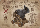 Carte d'art Gobelin crache-pierre [Série d'art Les Frères d'armes]