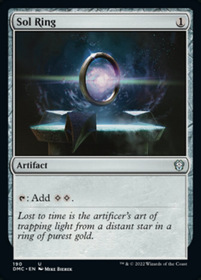 Sol Ring [Commandant de Dominaria Uni]
