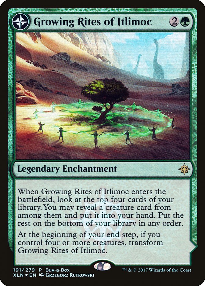 Rites de croissance d'Itlimoc // Itlimoc, berceau du soleil (Buy-a-Box) [Coffre au trésor d'Ixalan]