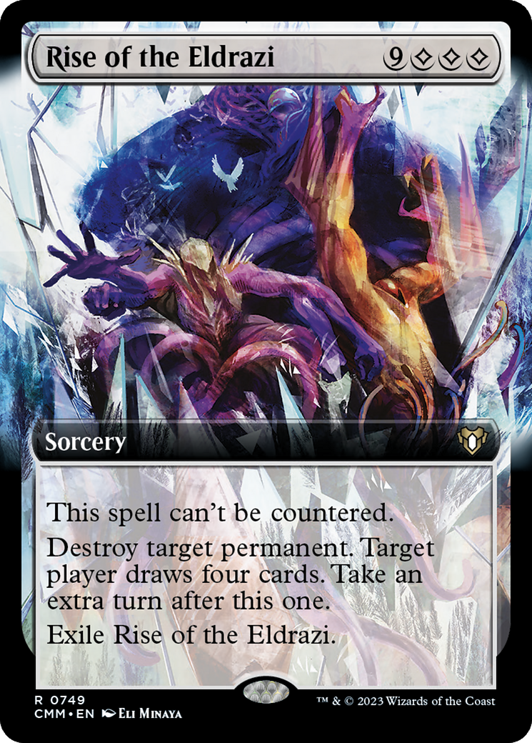 L'Avènement des Eldrazi (Illustration étendue) [Commander Masters]