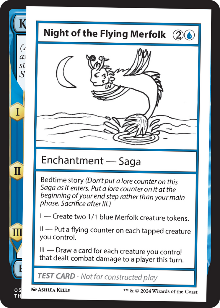 Nuit des Merfolks Volants [Cartes de test Mystère Booster 2]