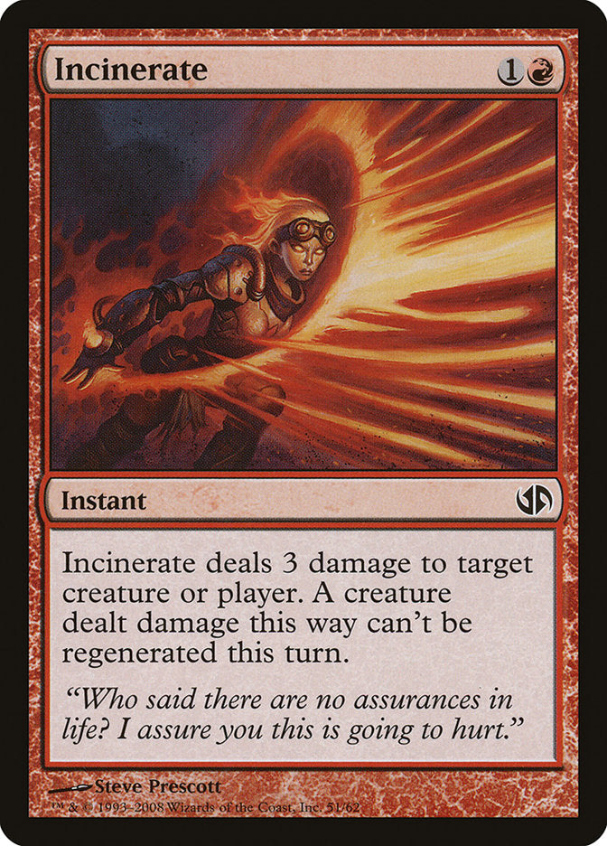 Incinérer [Duel Decks: Jace vs. Chandra]