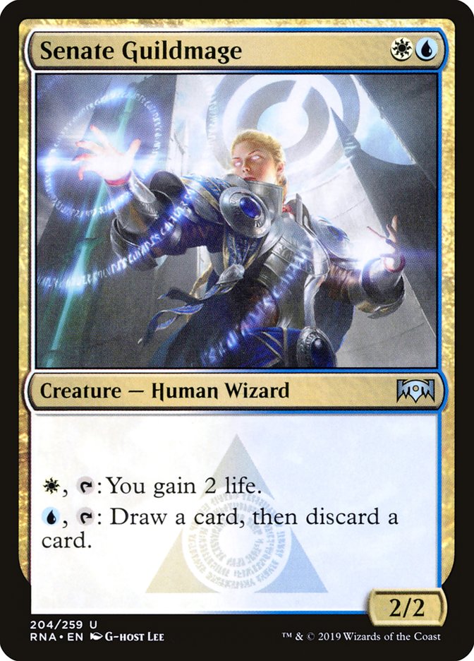 Mage de guilde du Sénat [Allégeance de Ravnica]
