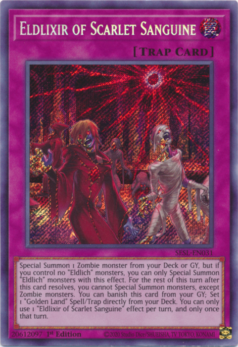 Eldlixir de Sanguine Écarlate [SESL-FR031] Secret Rare