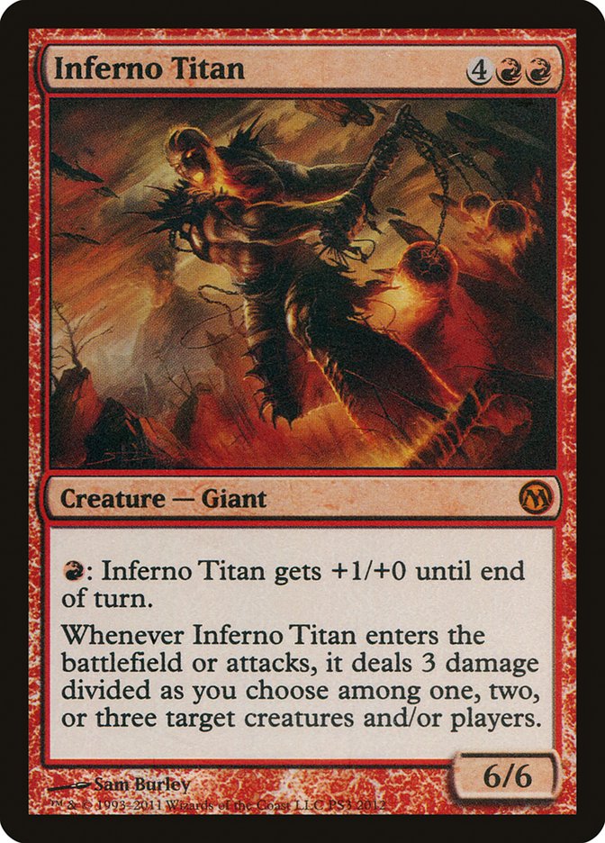 Titan de l'Inferno (Promos Duels of the Planeswalkers) [Promos Duels of the Planeswalkers 2011]