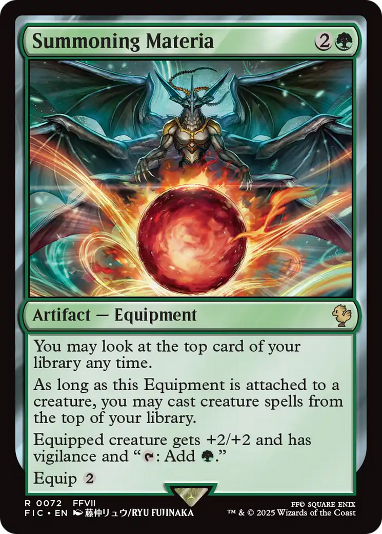 Materia d'invocation [FINAL FANTASY Commander]