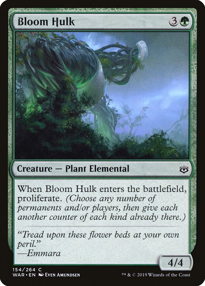 Mastodonte de floraison [La Guerre des Planeswalkers]