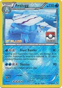 Avalugg (31/106) (Promo Ligue 1ère Place) [XY: Feu Glacial]