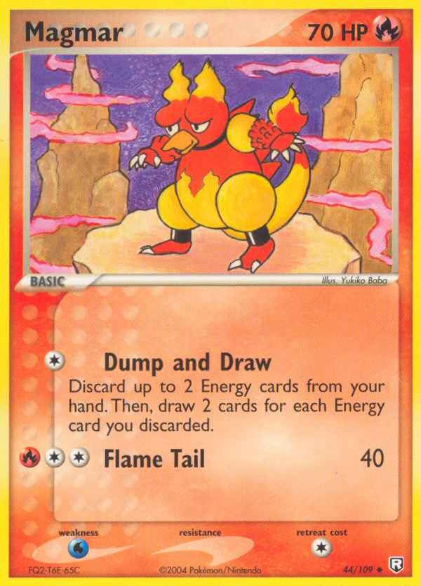 Magmar (44/109) [EX: Retour de l'équipe Rocket]