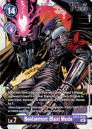 Beelzemon: Modo Ráfaga [ST14-10] [Mazo de Inicio: Set de Mazo Avanzado de Beelzemon]