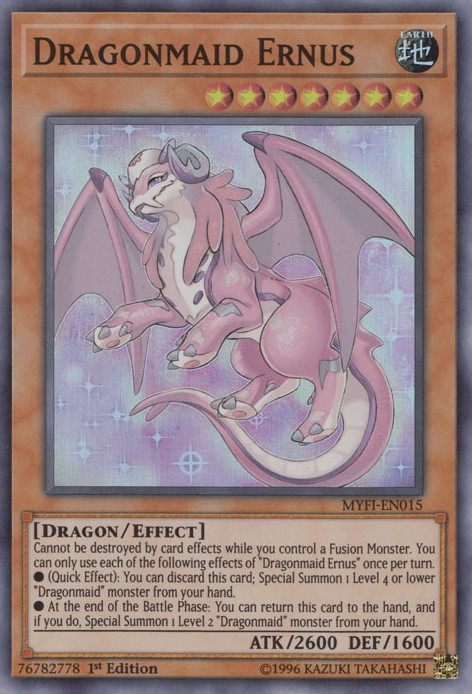 Dragonmaid Ernus [MYFI-SP015] Súper Rara
