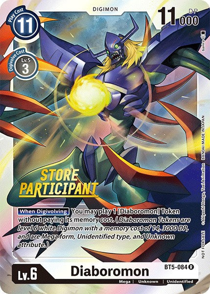 Diaboromon [BT5-084] (Participante de Tienda) [Promociones Batalla de Omni]