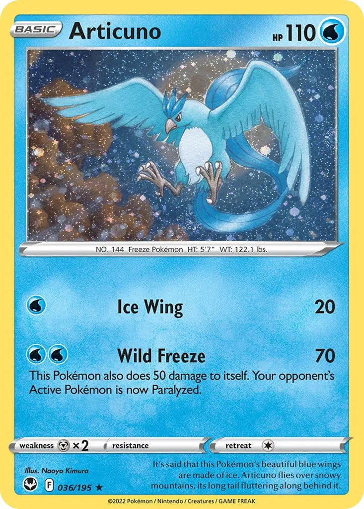 Articuno (036/195) (Cosmos Holo) [Cartas Varias]