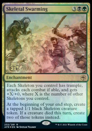 Essaim squelettique [Dungeons & Dragons : Adventures in the Forgotten Realms Prerelease Promos]