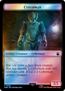 Copie // Jeton Cyberman recto-verso (Surge Foil) [Jetons Doctor Who]