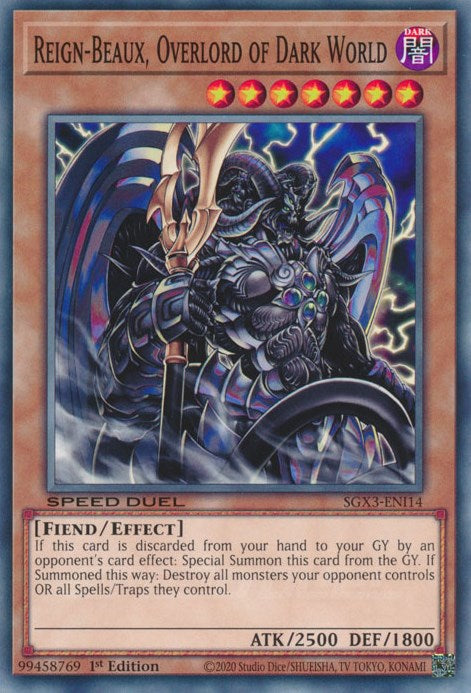 Reign-Beaux, Señor Supremo del Mundo Oscuro [SGX3-SPI14] Común