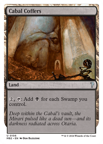 Cofres de cábala (borde blanco) [Mystery Booster 2]
