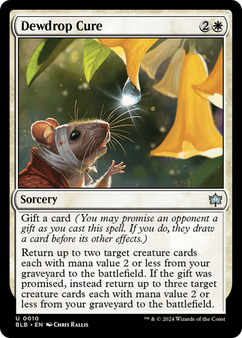 Guérison rosée [Bloomburrow]
