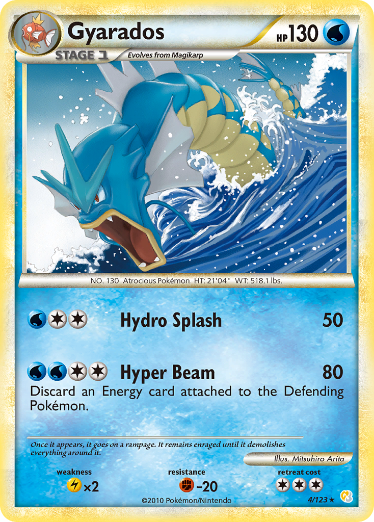 Léviator (4/123) [HeartGold & SoulSilver : Set de base]