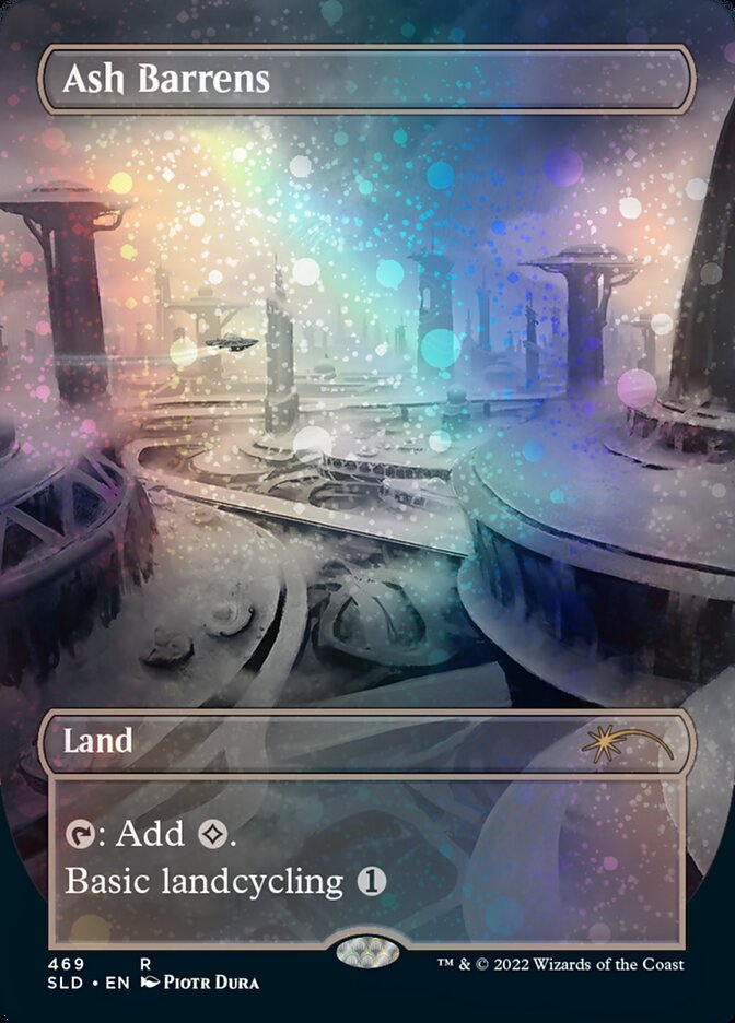 Friches cendreuses (Foil galaxie) [Série de drops Secret Lair]