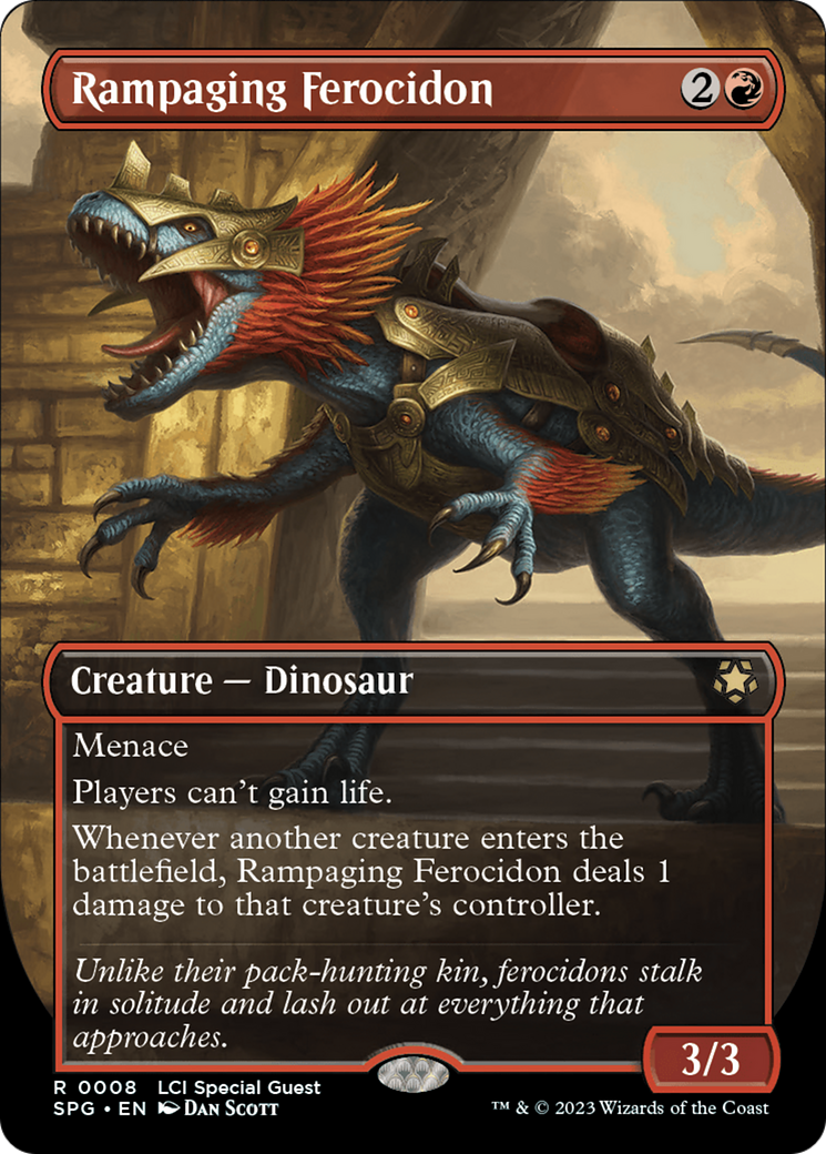 Férocidon déchaîné (sans bordure) [Invitées spéciales Les Cavernes oubliées d'Ixalan]