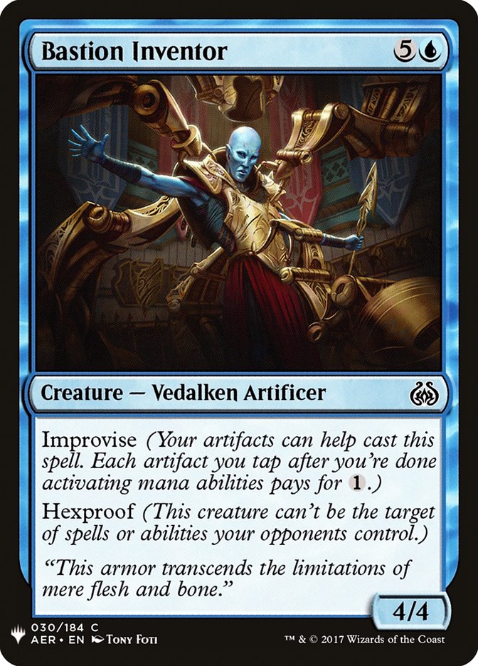 Inventeur de remparts [Booster mystère]
