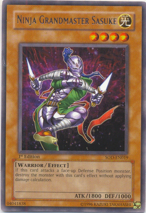 Ninja Gran Maestro Sasuke [SOD-EN019] Rara