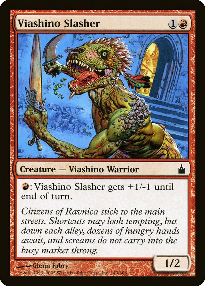 Viashino Hacheur [Ravnica : Cité des Guildes]