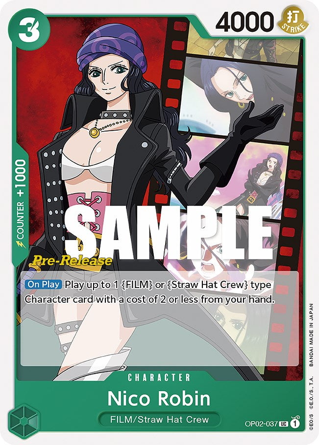Nico Robin [Cartas de prelanzamiento de Paramount War]