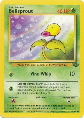 Bellsprout (49/64) [Jungla Ilimitada]