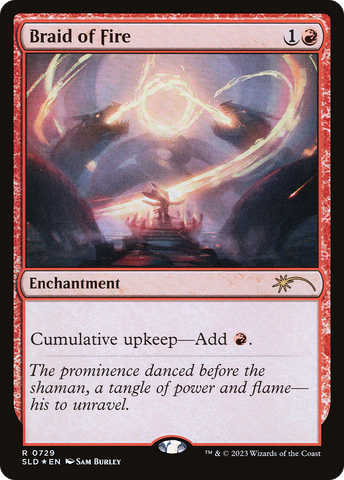 Trenza de fuego (729) [Secret Lair Drop Promos]