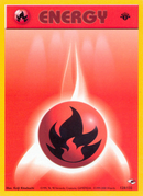 Energía Fuego (128/132) [Héroes de Gimnasio 1ª Edición]