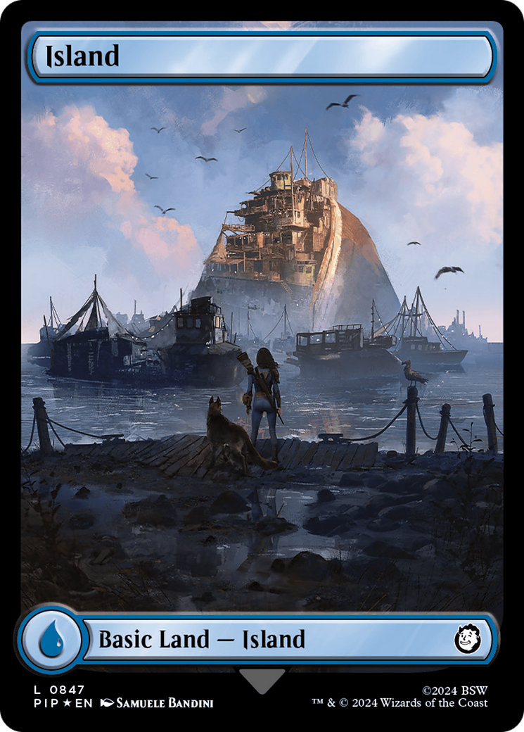 Île (0847) (Feuille déferlante) [Fallout]