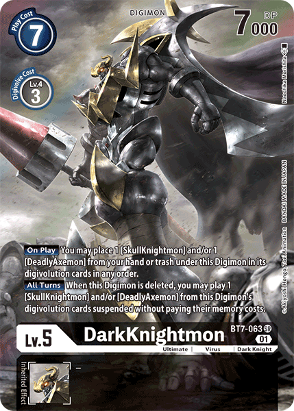 DarkKnightmon [BT7-063] (Arte Alternativo) [Next Adventure]