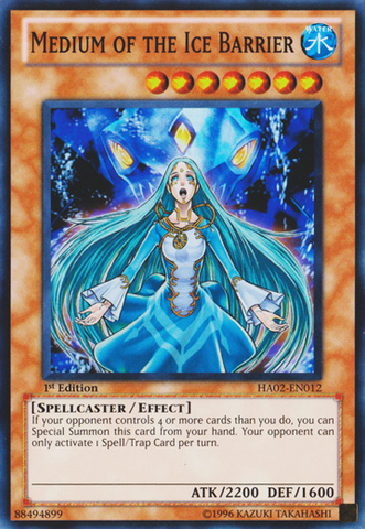 Barrière de Glace de Niveau [HA02-FR012] Super Rare