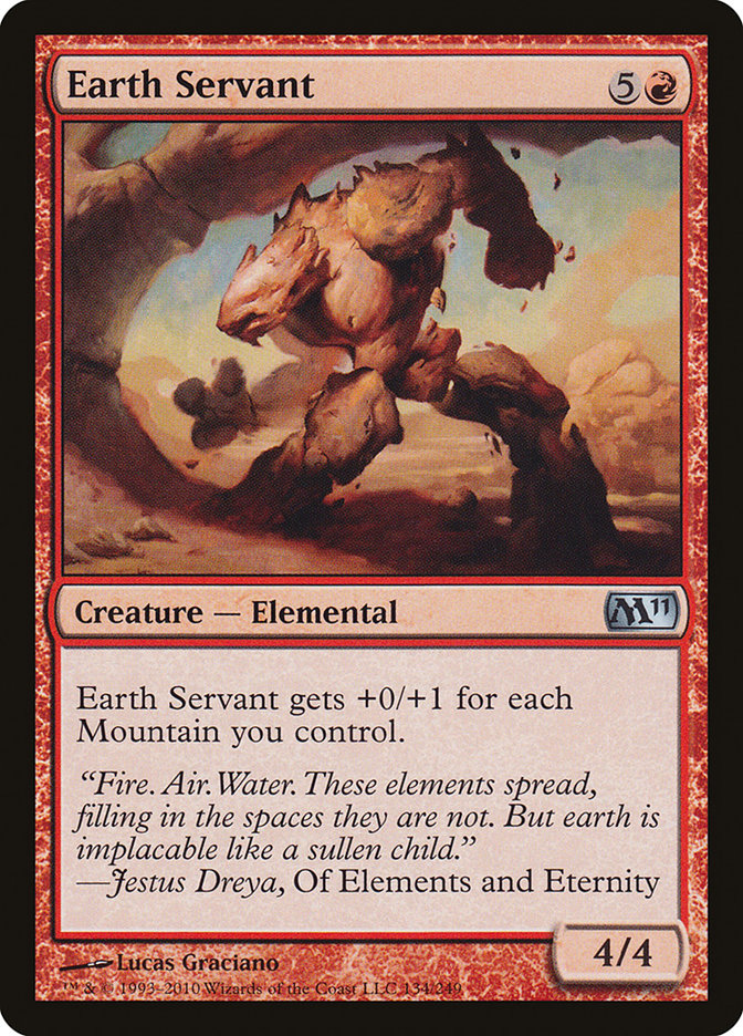Serviteur terrestre [Magic 2011]