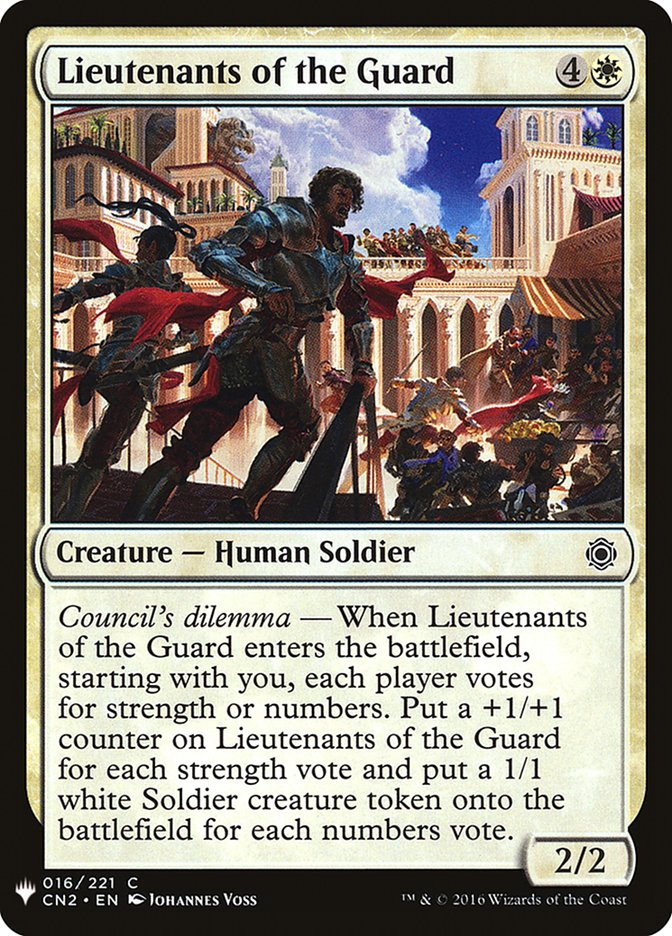 Lieutenants de la garde [Booster mystère]