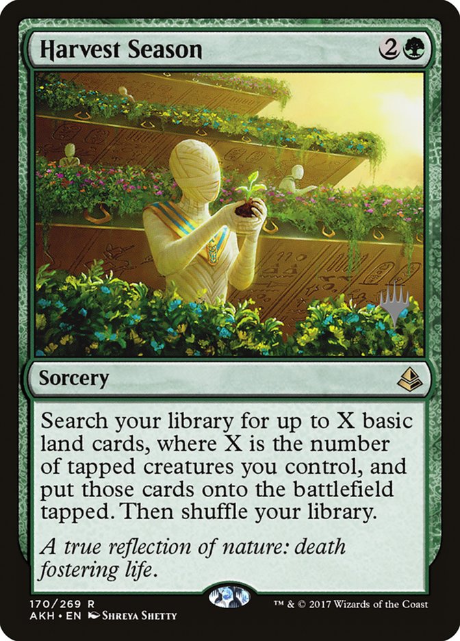 Saison de la récolte (Pack promo) [Promos Amonkhet]