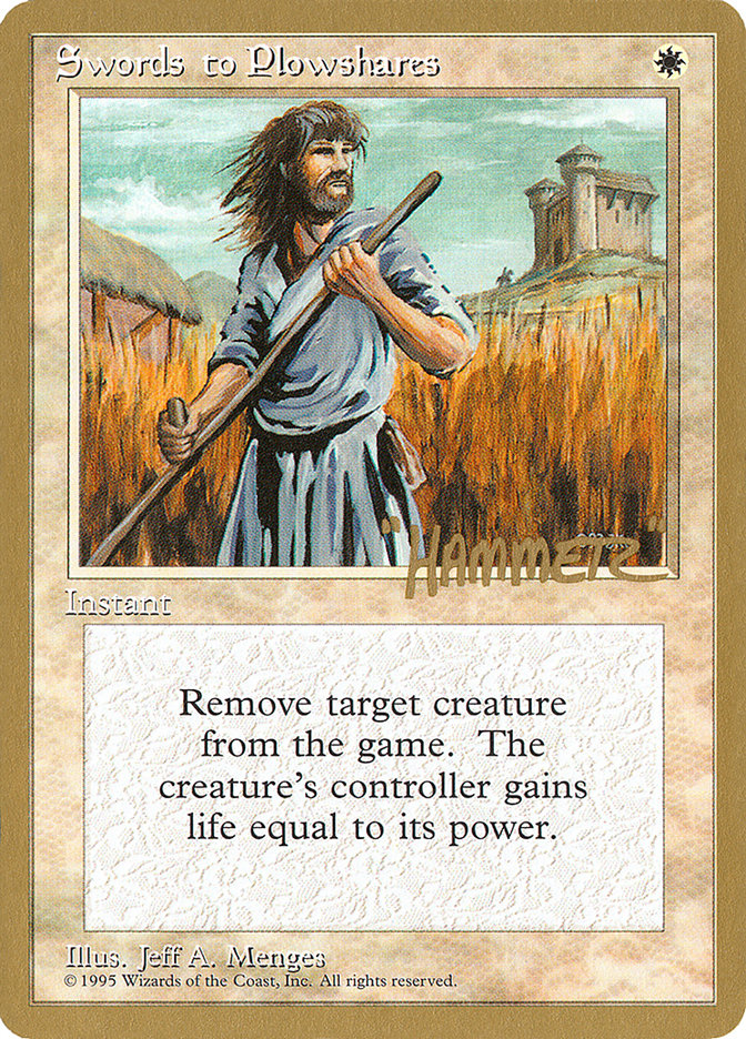 Épées en Socs (Shawn "Hammer" Regnier) [Pro Tour Collector Set]