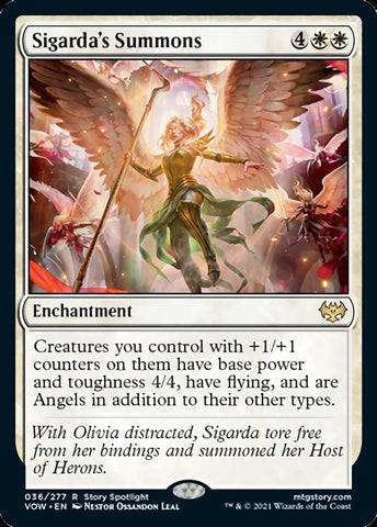 Convocatoria de Sigarda [Innistrad: Voto Carmesí]