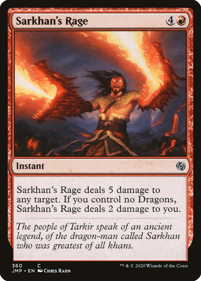 Rage de Sarkhan [Jumpstart]