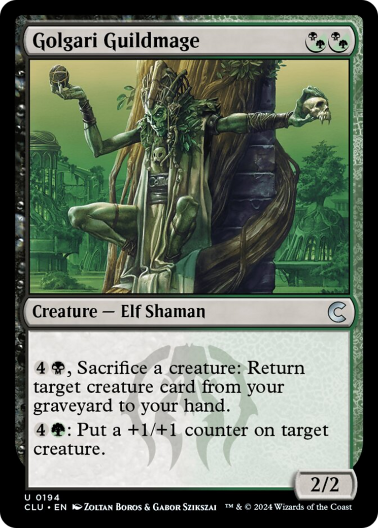 Mage de guilde de Golgari [Ravnica : Clue Edition]