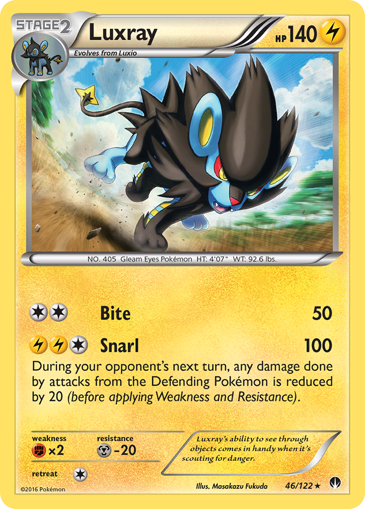 Luxray (46/122) [XY – Rupture Turbo]
