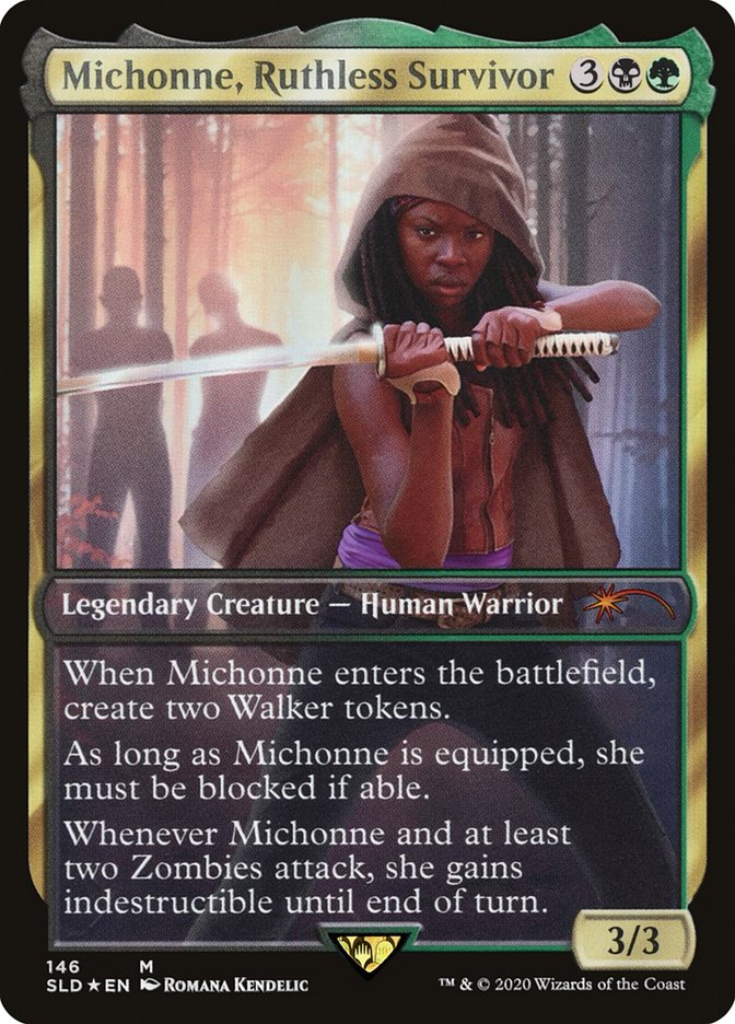 Michonne, la cruel superviviente [Secret Lair Drop Series]
