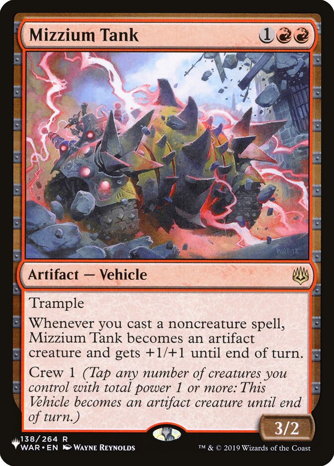 Char du Mizzium [The List]