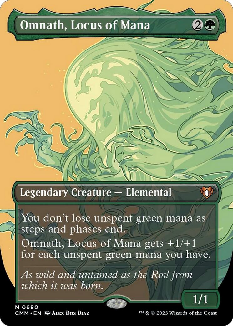 Omnath, lieu de Mana (Profil sans bordure) [Commander Masters]